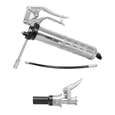 PROLUBE Grease Gun, Pistol Grip, Heavy Duty with Quick Disconnect Grease Coupler 43017-PROMO1